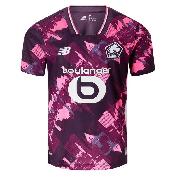Günstige Lille OSC Herrentrikot Vierte 2025/26 Kurzarm