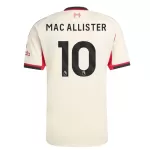 Günstige Liverpool Mac Allister 10 Herrentrikot Auswärts 2025/26 Kurzarm