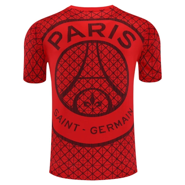 Günstige Paris Saint-Germain Pre-Match Herrentrikot 2025/26 Kurzarm Rote