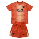 Günstige Paris Saint-Germain Torwart Kindertrikot 2025/26 Kurzarm Orange