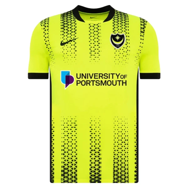 Günstige Portsmouth Herrentrikot Ausweich 2025/26 Kurzarm Günstige Portsmouth Herrentrikot Ausweich 2025/26 Kurzarm