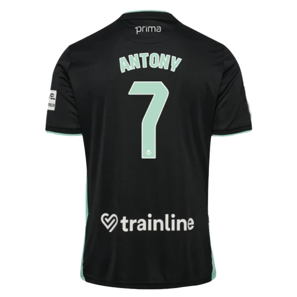 Günstige Real Betis Antony 7 Herrentrikot Ausweich 2025/26 Kurzarm