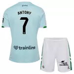 Günstige Real Betis Antony 7 Kindertrikot Auswärts 2025/26 Kurzarm