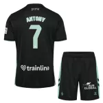 Günstige Real Betis Antony 7 Kindertrikot Ausweich 2025/26 Kurzarm