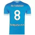 Günstige SSC Neapel McTominay 8 Herrentrikot Heim 2025/26 Kurzarm