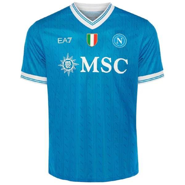 Günstige SSC Neapel McTominay 8 Herrentrikot Heim 2025/26 Kurzarm