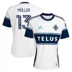 Günstige Vancouver Whitecaps FC Muller 13 Herrentrikot Heim 2025/26 Kurzarm