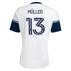 Günstige Vancouver Whitecaps FC Muller 13 Herrentrikot Heim 2025/26 Kurzarm