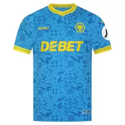Günstige Wolverhampton Herrentrikot Ausweich 2025/26 Kurzarm Günstige Wolverhampton Herrentrikot Ausweich 2025/26 Kurzarm