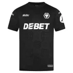 Günstige Wolverhampton Torwart Herrentrikot 2025/26 Kurzarm Schwarze