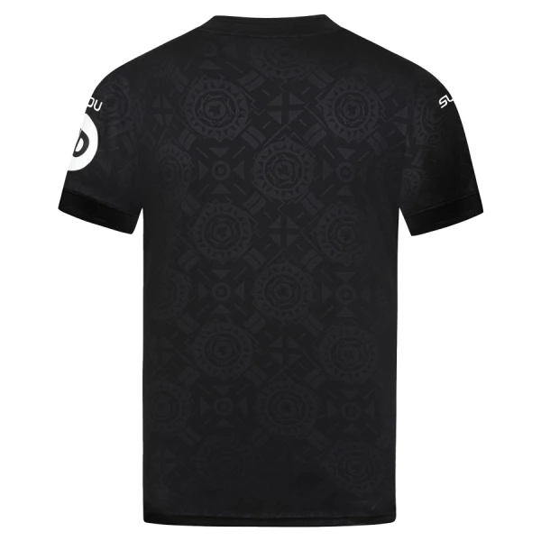 Günstige Wolverhampton Torwart Herrentrikot 2025/26 Kurzarm Schwarze