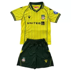Günstige Wrexham Kindertrikot Auswärts 2025/26 Kurzarm Günstige Wrexham Kindertrikot Auswärts 2025/26 Kurzarm