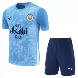 Manchester City Trainingstrikot Kinder 2025/26 Kurzarm Blaue Manchester City Trainingstrikot Kinder 2025/26 Kurzarm Blaue