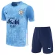 Manchester City Trainingstrikot Kinder 2025/26 Kurzarm Blaue Manchester City Trainingstrikot Kinder 2025/26 Kurzarm Blaue