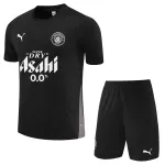 Manchester City Trainingstrikot Kinder 2025/26 Kurzarm Schwarze