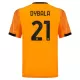 Günstige AS Rom Dybala 21 Kindertrikot Auswärts 2025/26 Kurzarm