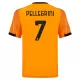 Günstige AS Rom Pellegrini 7 Kindertrikot Auswärts 2025/26 Kurzarm