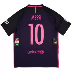 Günstige Barcelona Messi 10 2016-17 Herrentrikot Auswärts Retro Kurzarm Günstige Barcelona Messi 10 2016-17 Herrentrikot Auswärts Retro Kurzarm