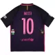 Günstige Barcelona Messi 10 2016-17 Herrentrikot Auswärts Retro Kurzarm Günstige Barcelona Messi 10 2016-17 Herrentrikot Auswärts Retro Kurzarm