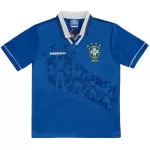 Günstige Brasilien Herrentrikot Auswärts Retro 1994 Kurzarm
