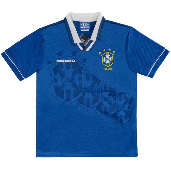 Günstige Brasilien Herrentrikot Auswärts Retro 1994 Kurzarm Günstige Brasilien Herrentrikot Auswärts Retro 1994 Kurzarm