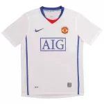 Günstige Manchester United 2008-09 Herrentrikot Auswärts Retro Kurzarm