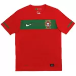 Günstige Portugal 2010 Herrentrikot Heim Retro Kurzarm