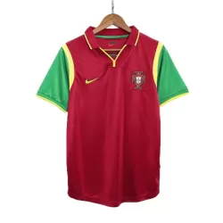 Günstige Portugal Herrentrikot Heim Retro 1998 Kurzarm Günstige Portugal Herrentrikot Heim Retro 1998 Kurzarm