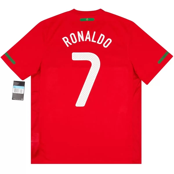 Günstige Portugal Ronaldo 7 2010 Herrentrikot Heim Retro Kurzarm Günstige Portugal Ronaldo 7 2010 Herrentrikot Heim Retro Kurzarm