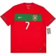 Günstige Portugal Ronaldo 7 2010 Herrentrikot Heim Retro Kurzarm