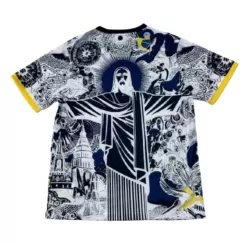 Günstige Brasilien Herrentrikot 2025 Kurzarm Schwarze - Speziell