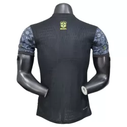 Günstige Brasilien Herrentrikot 2025 Kurzarm Schwarze - Speziell