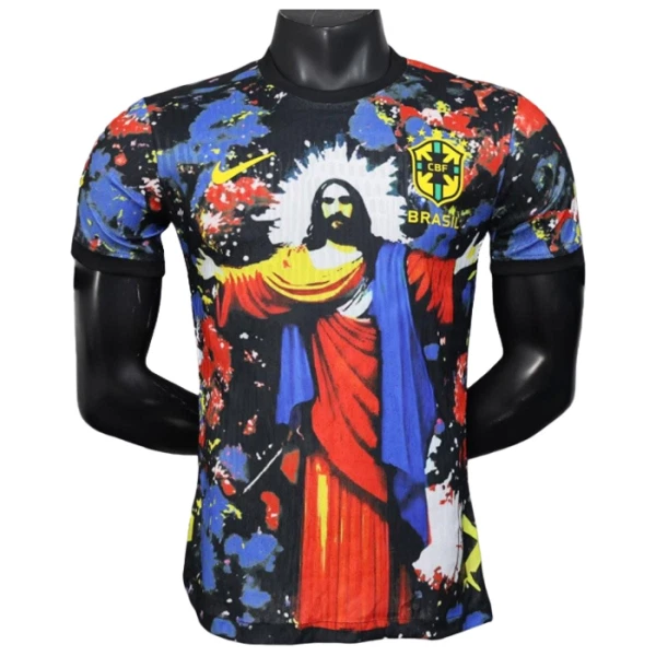 Günstige Brasilien Herrentrikot 2025 Kurzarm - Speziell Günstige Brasilien Herrentrikot 2025 Kurzarm - Speziell