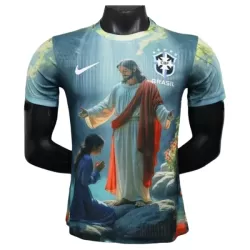 Günstige Brasilien x Christ Herrentrikot 2025 Kurzarm - Speziell Günstige Brasilien x Christ Herrentrikot 2025 Kurzarm - Speziell