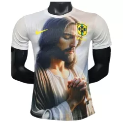 Günstige Brasilien x Praying Herrentrikot 2025 Kurzarm - Speziell Günstige Brasilien x Praying Herrentrikot 2025 Kurzarm - Speziell