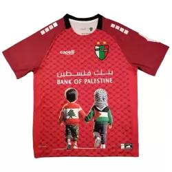 Günstige Club Deportivo Palestino Herrentrikot 2025 Kurzarm Rote - Speziell Günstige Club Deportivo Palestino Herrentrikot 2025 Kurzarm Rote - Speziell