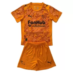 Günstige Derby County Torwart Kindertrikot 2025/26 Kurzarm Orange Günstige Derby County Torwart Kindertrikot 2025/26 Kurzarm Orange