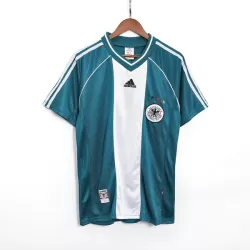 Günstige Deutschland Herrentrikot Auswärts Retro 1998 Kurzarm