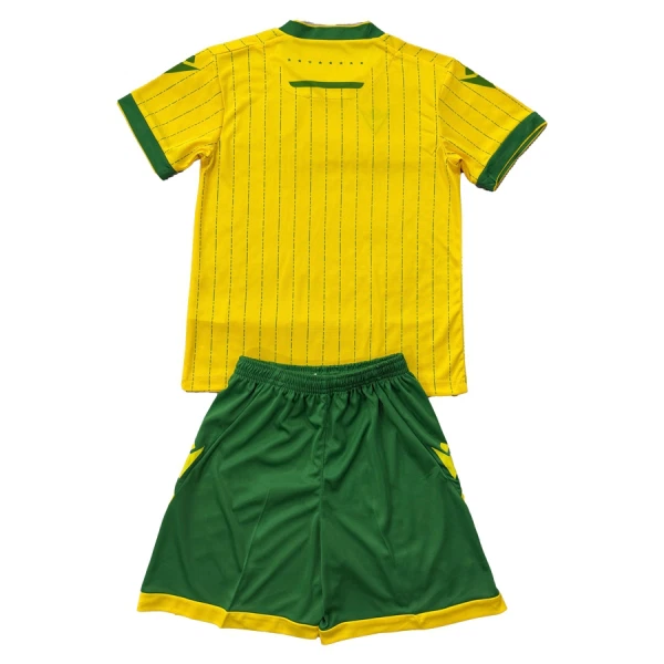 Günstige FC Nantes Kindertrikot Heim 2025/26 Kurzarm