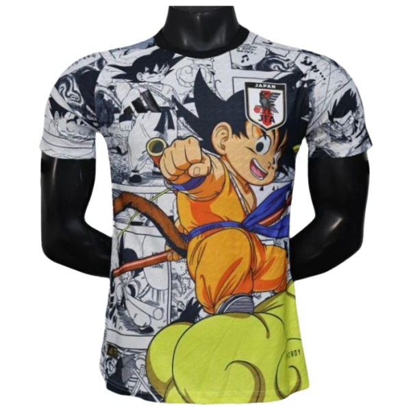 Günstige Japan x Goku Herrentrikot 2025 Kurzarm - Speziell Günstige Japan x Goku Herrentrikot 2025 Kurzarm - Speziell