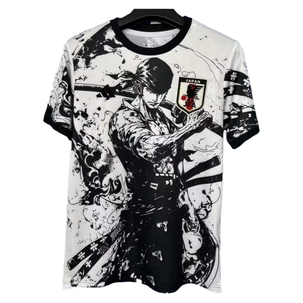 Günstige Japan x Zoro Herrentrikot 2025 Kurzarm - Speziell Günstige Japan x Zoro Herrentrikot 2025 Kurzarm - Speziell