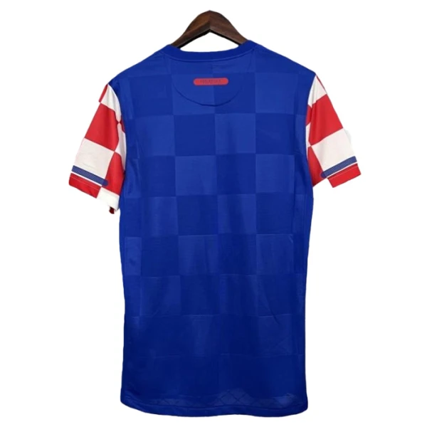 Günstige Kroatien 2010 Herrentrikot Auswärts Retro Kurzarm