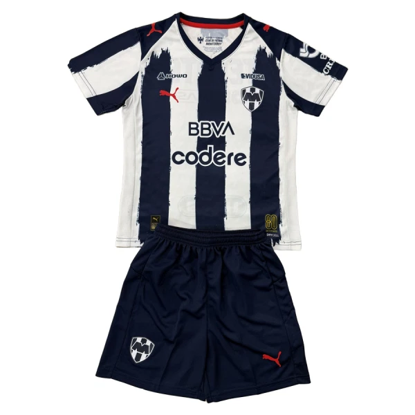 Günstige Rayados Monterrey Kindertrikot Heim 2025/26 Kurzarm Günstige Rayados Monterrey Kindertrikot Heim 2025/26 Kurzarm