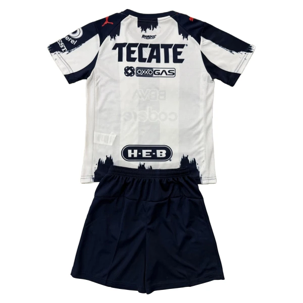 Günstige Rayados Monterrey Kindertrikot Heim 2025/26 Kurzarm