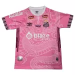 Günstige Santos FC Dragon Herrentrikot 2025/26 Kurzarm Rosa