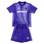 Günstige Sheffield United Kindertrikot Ausweich 2025/26 Kurzarm