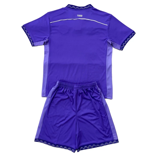 Günstige Sheffield United Kindertrikot Ausweich 2025/26 Kurzarm