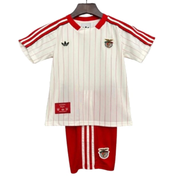 Günstige SL Benfica Terrace Icons Kindertrikot 2025/26 Kurzarm Günstige SL Benfica Terrace Icons Kindertrikot 2025/26 Kurzarm