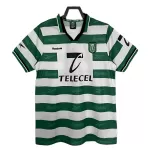 Günstige Sporting Lissabon 1999-2000 Herrentrikot Heim Kurzarm