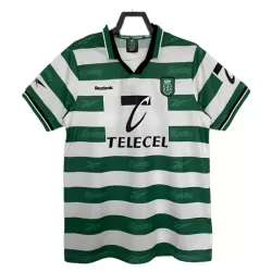 Günstige Sporting Lissabon 1999-2000 Herrentrikot Heim Kurzarm Günstige Sporting Lissabon 1999-2000 Herrentrikot Heim Kurzarm